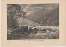 View of Balcony Falls, James River, Virginia